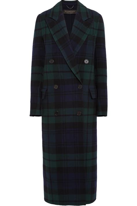 blue and green tartan burberry coat|previous plaid burberry campaign.